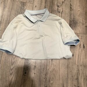 lululemon athletica Light Gray Polo Shirt